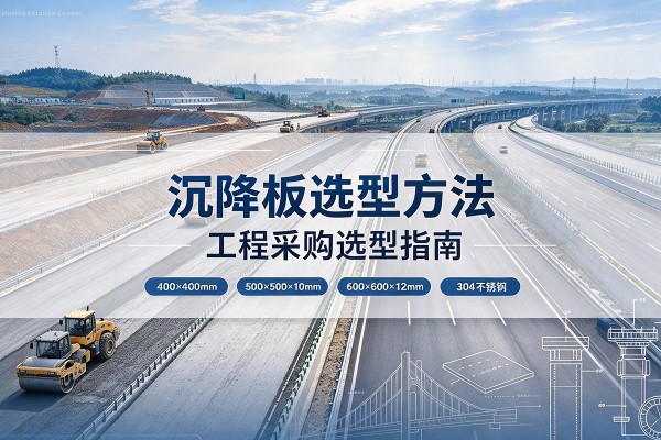 博望沉降板选择方法