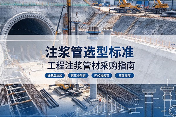 博望注浆管选型标准