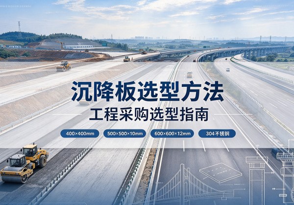 博望沉降板选择方法